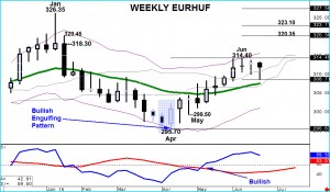 EURHUF – Building base for further Gains